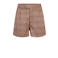 Retour Jeans geruite loose fit casual short Linda lichtbruin