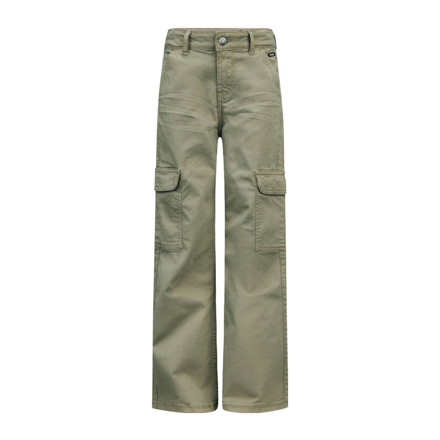 Retour Jeans loose fit cargobroek Torry licht armygroen