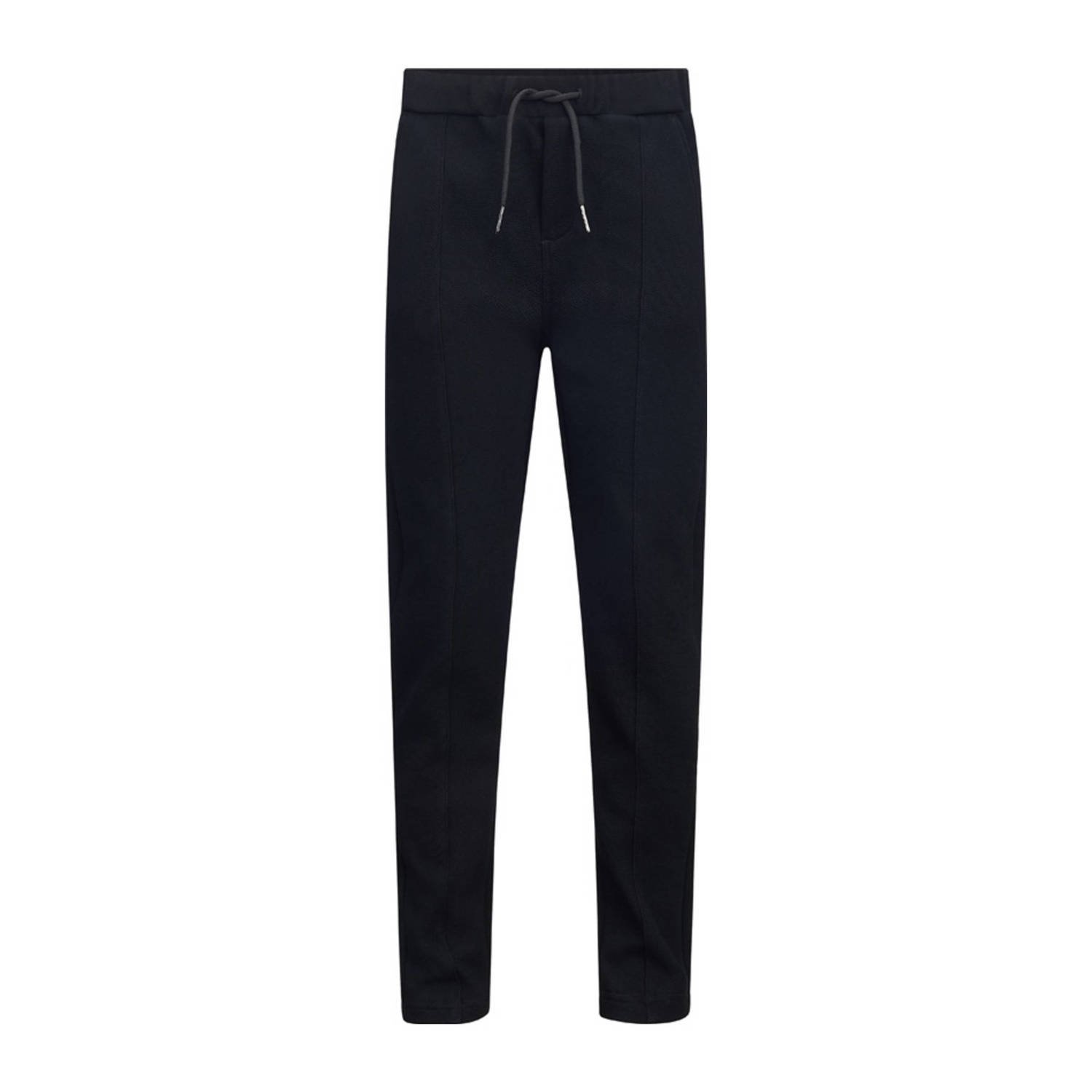Retour Jeans straight fit broek Ferdi zwart