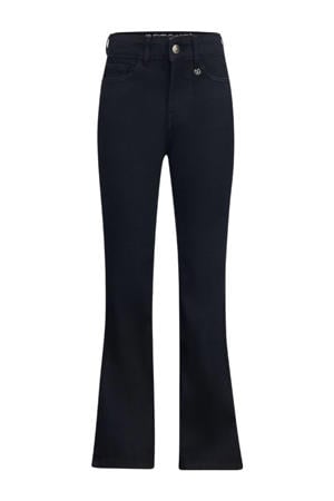 high waist flared jeans Mikkie black denim