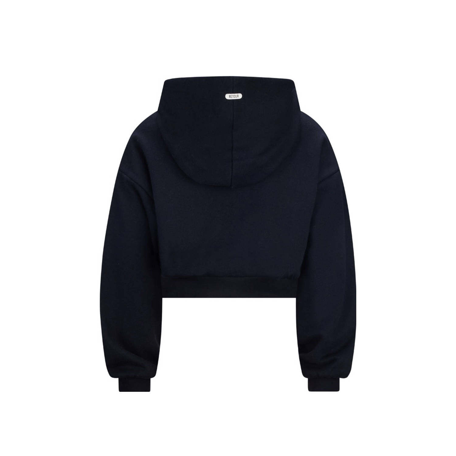 Retour Jeans hoodie Shirlie met printopdruk zwart