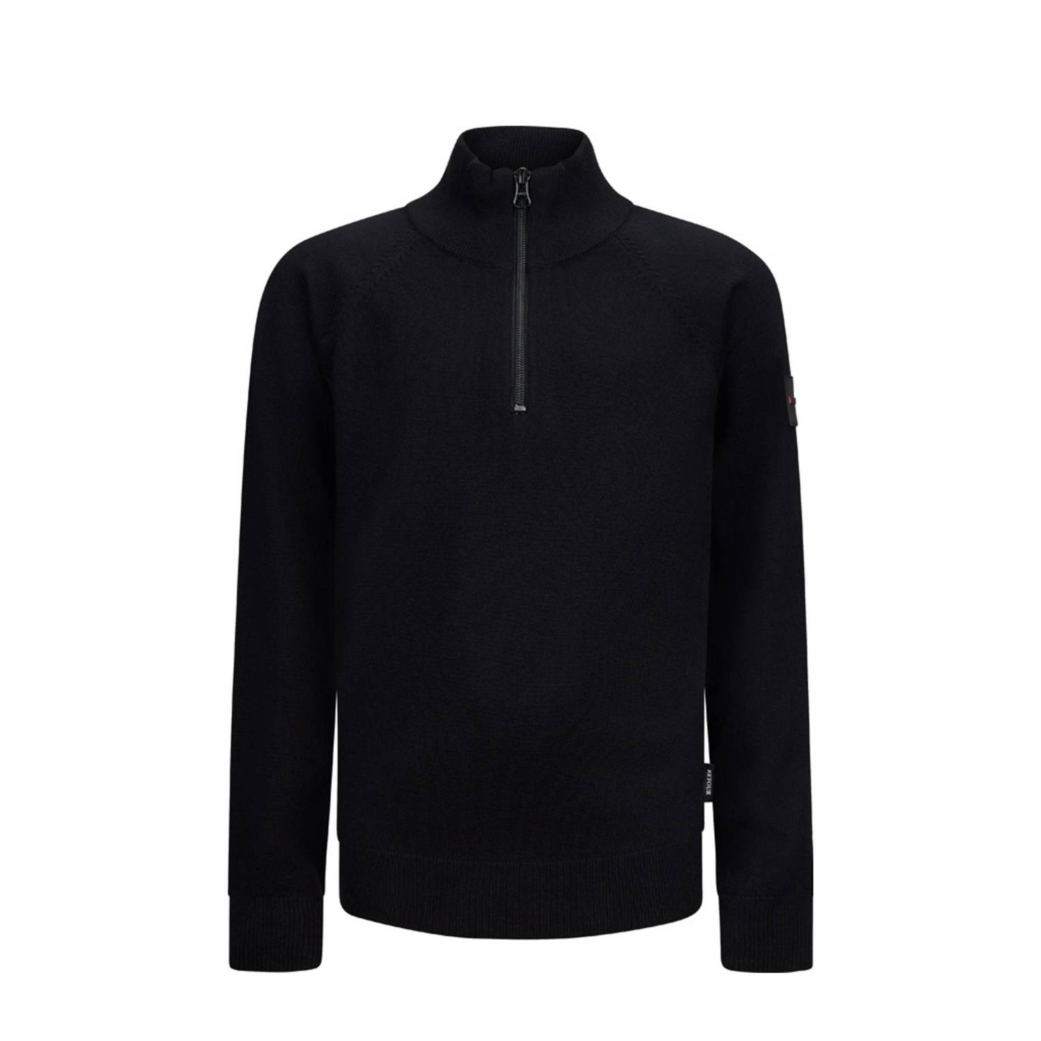 Retour Jeans gebreide trui zwart