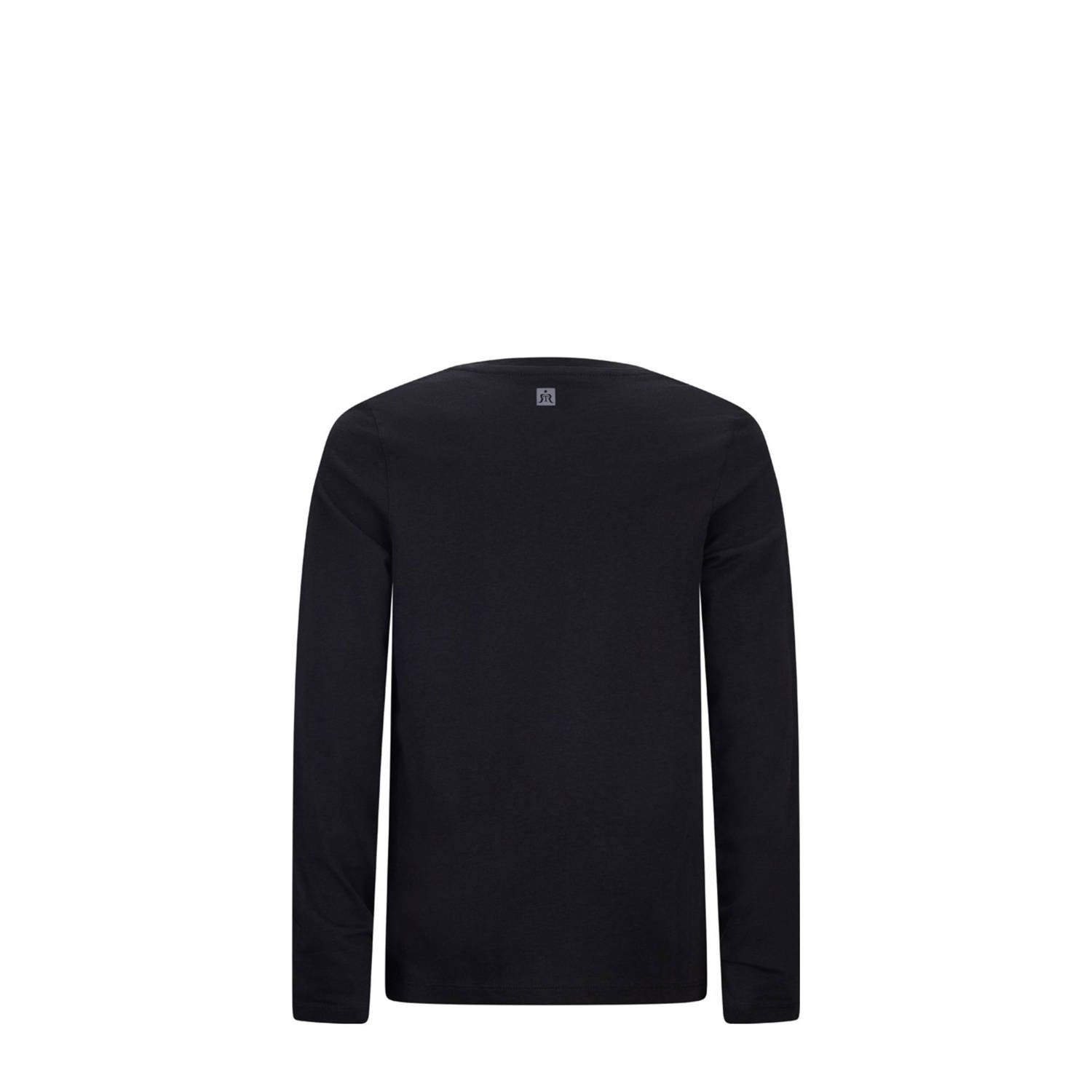 Retour Jeans longsleeve Nick met printopdruk zwart