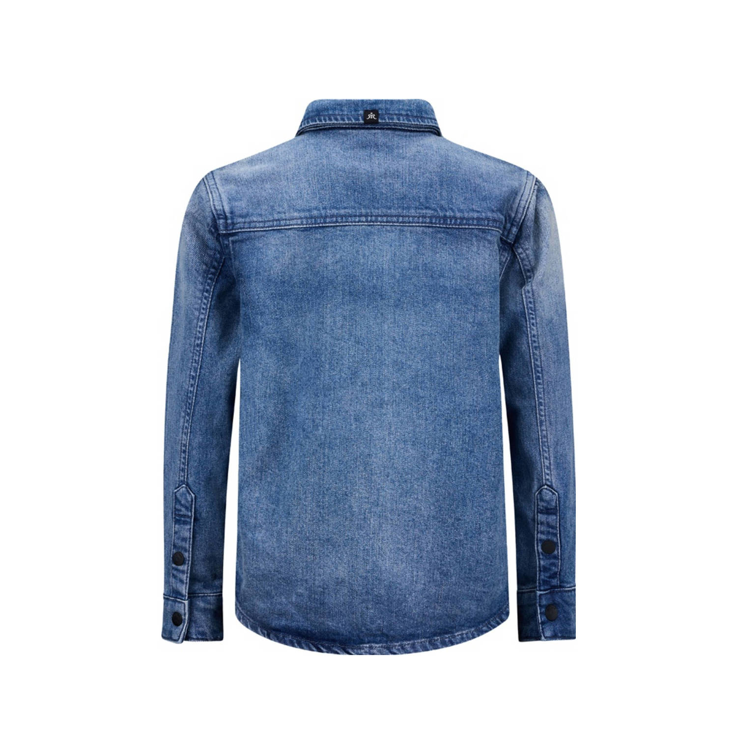 Retour Jeans denim overhemd Storm vintage blue denim