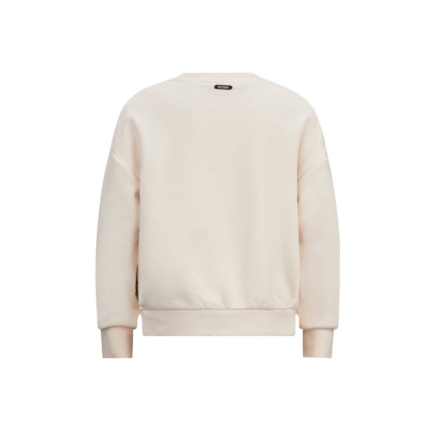 Retour Jeans sweater Grace met printopdruk lichtbeige