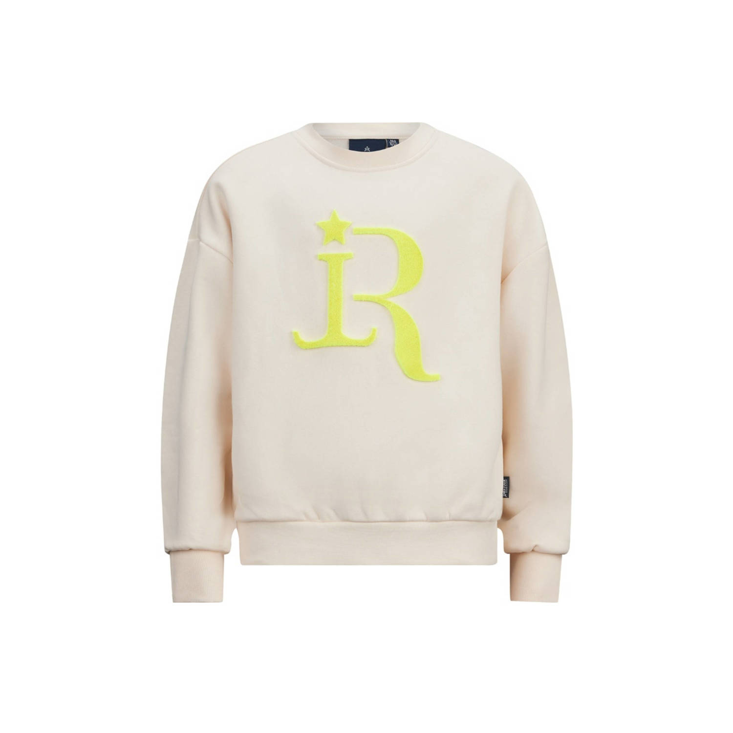 Retour Jeans sweater Grace met printopdruk lichtbeige