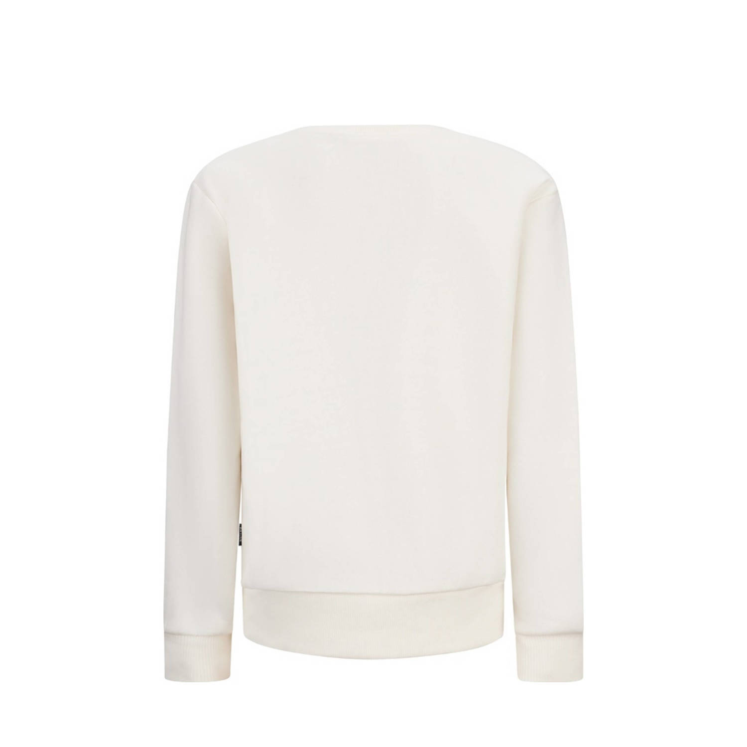 Retour Jeans sweater Luuk met printopdruk offwhite