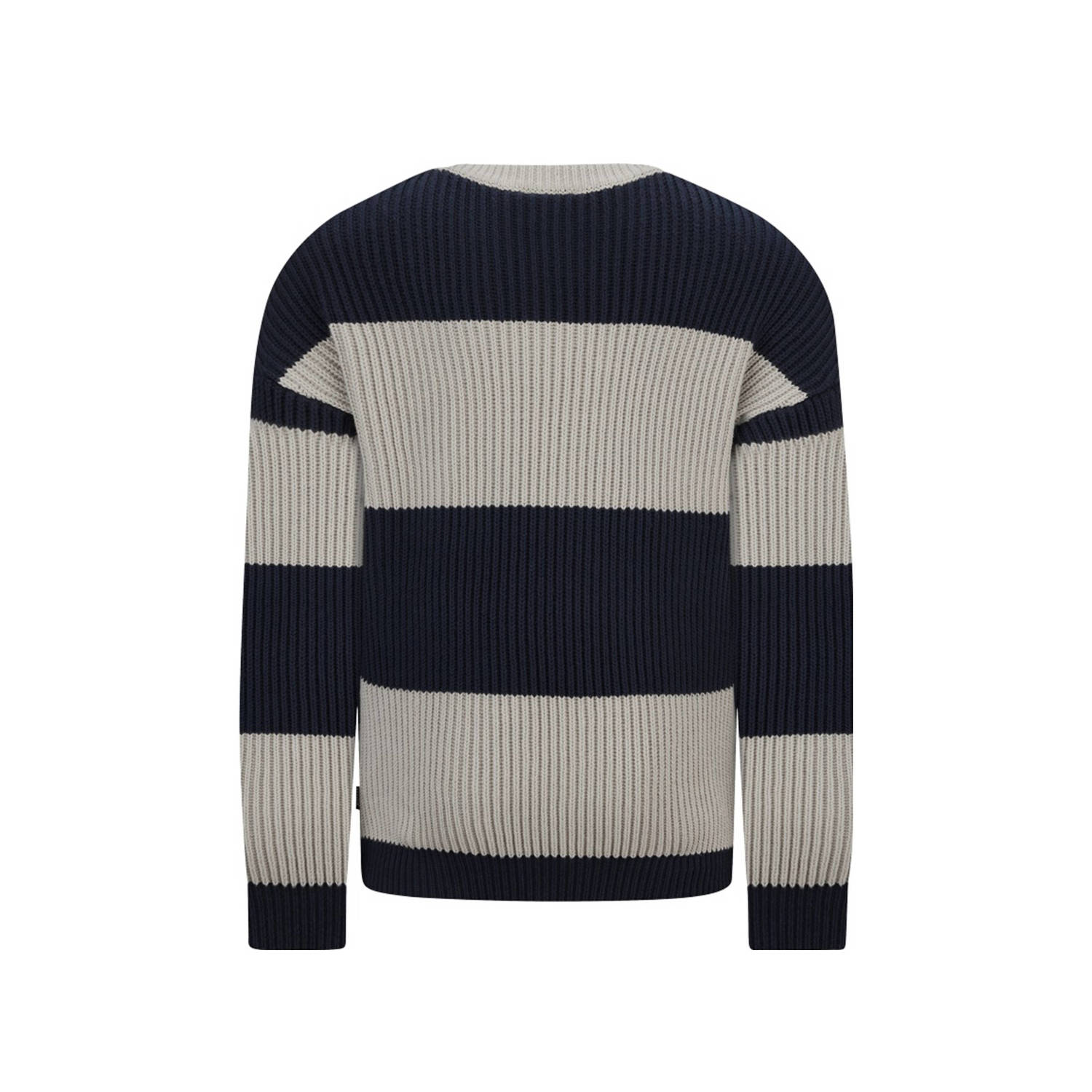 Retour Jeans gebreide trui donkerblauw