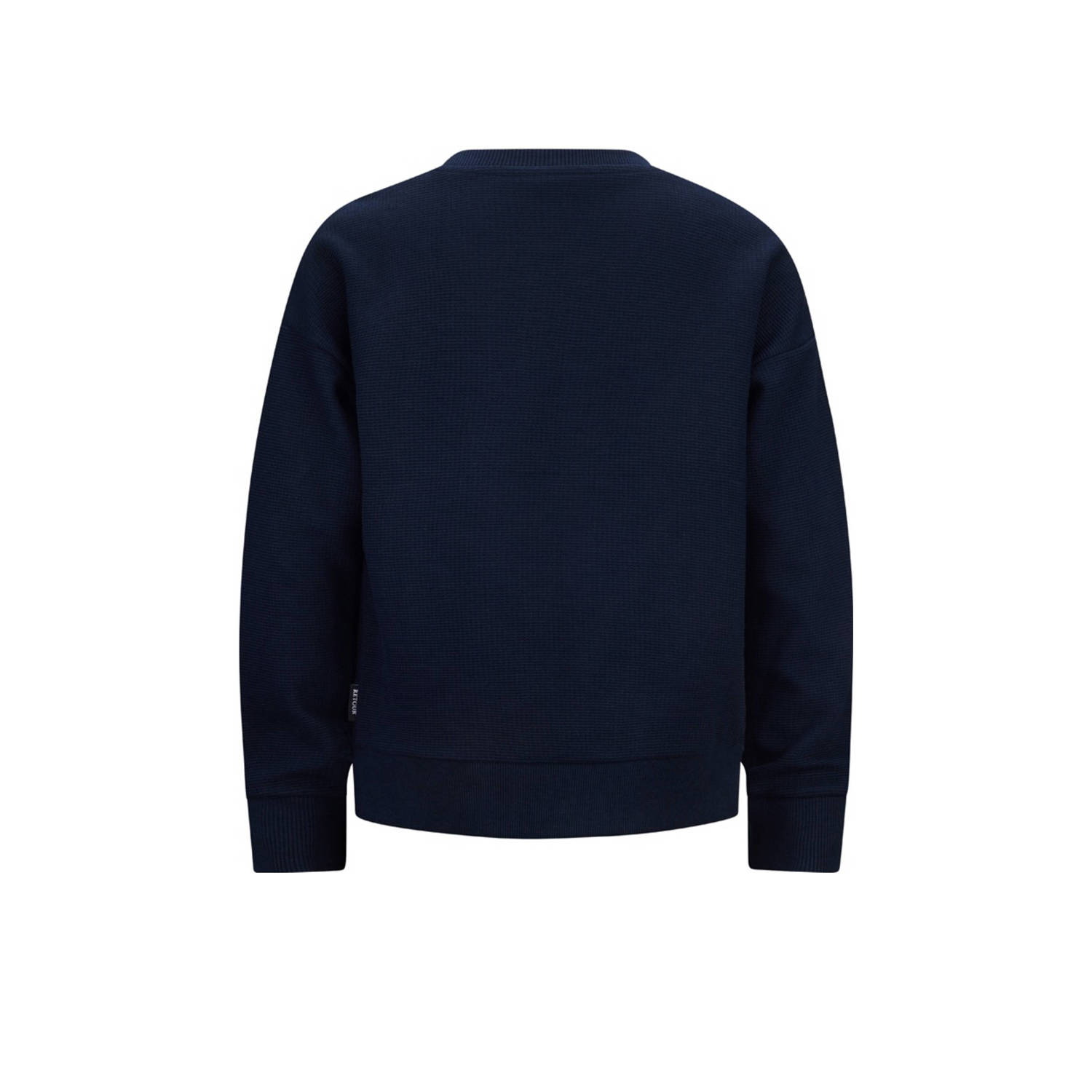 Retour Jeans sweater Gabriel donkerblauw