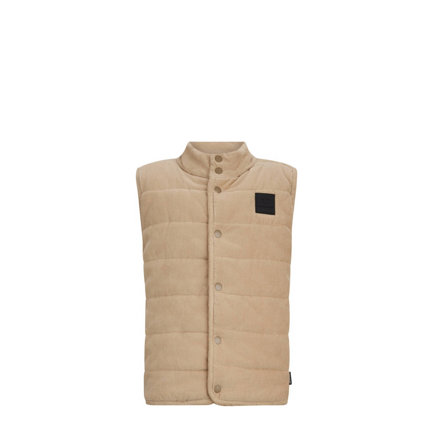 Retour Jeans corduroy bodywarmer Dani lichtzand