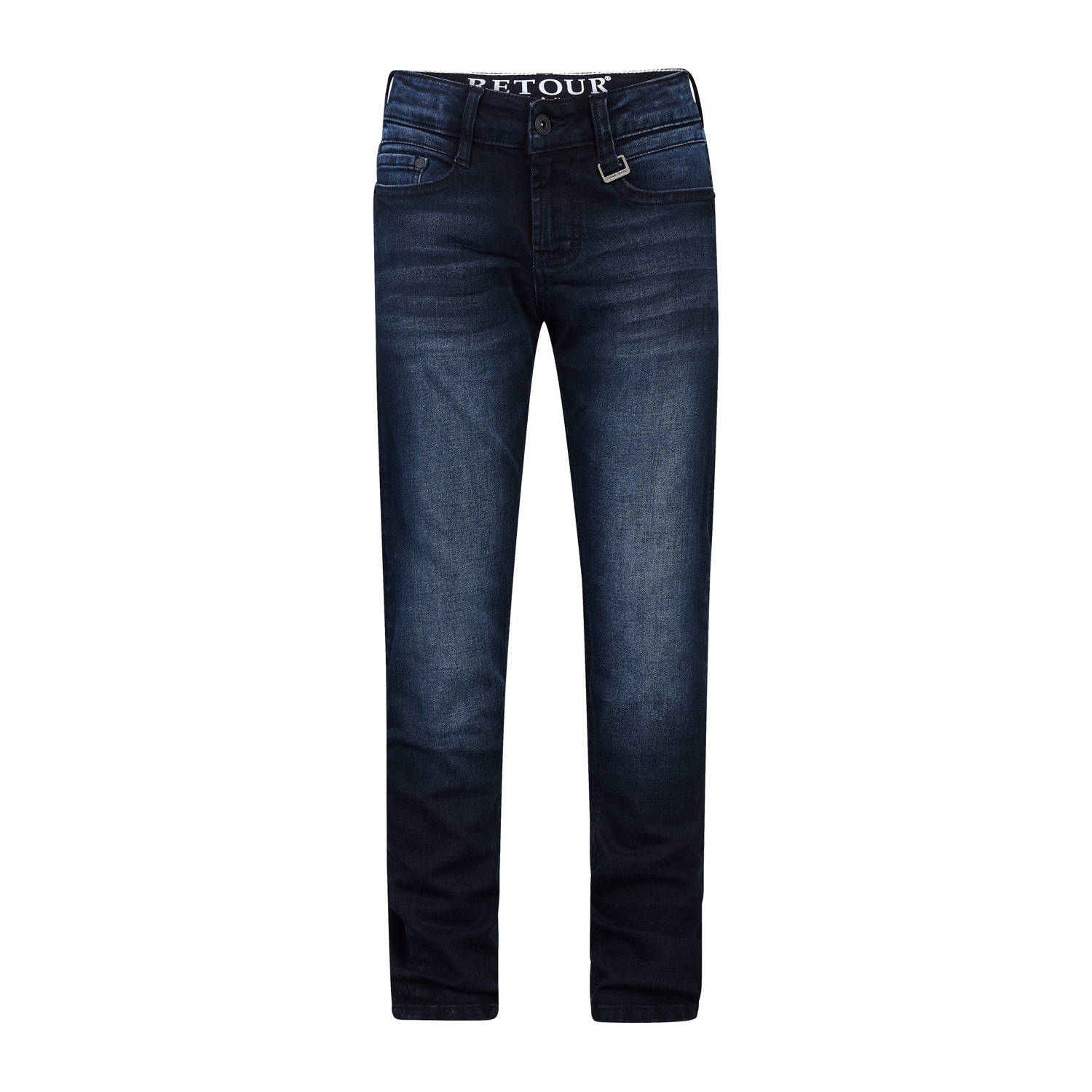 Retour Jeans tapered fit jeans Wulf mineral blue denim