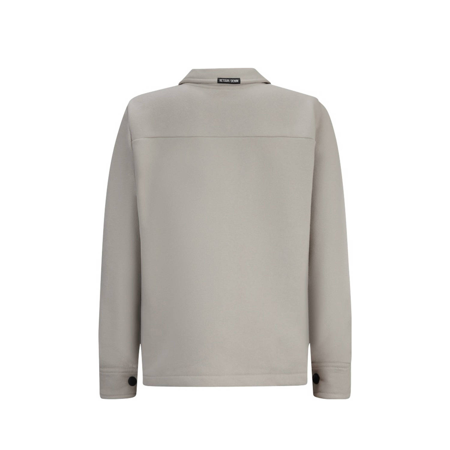 Retour Jeans overhemd Lion zachtgrijs