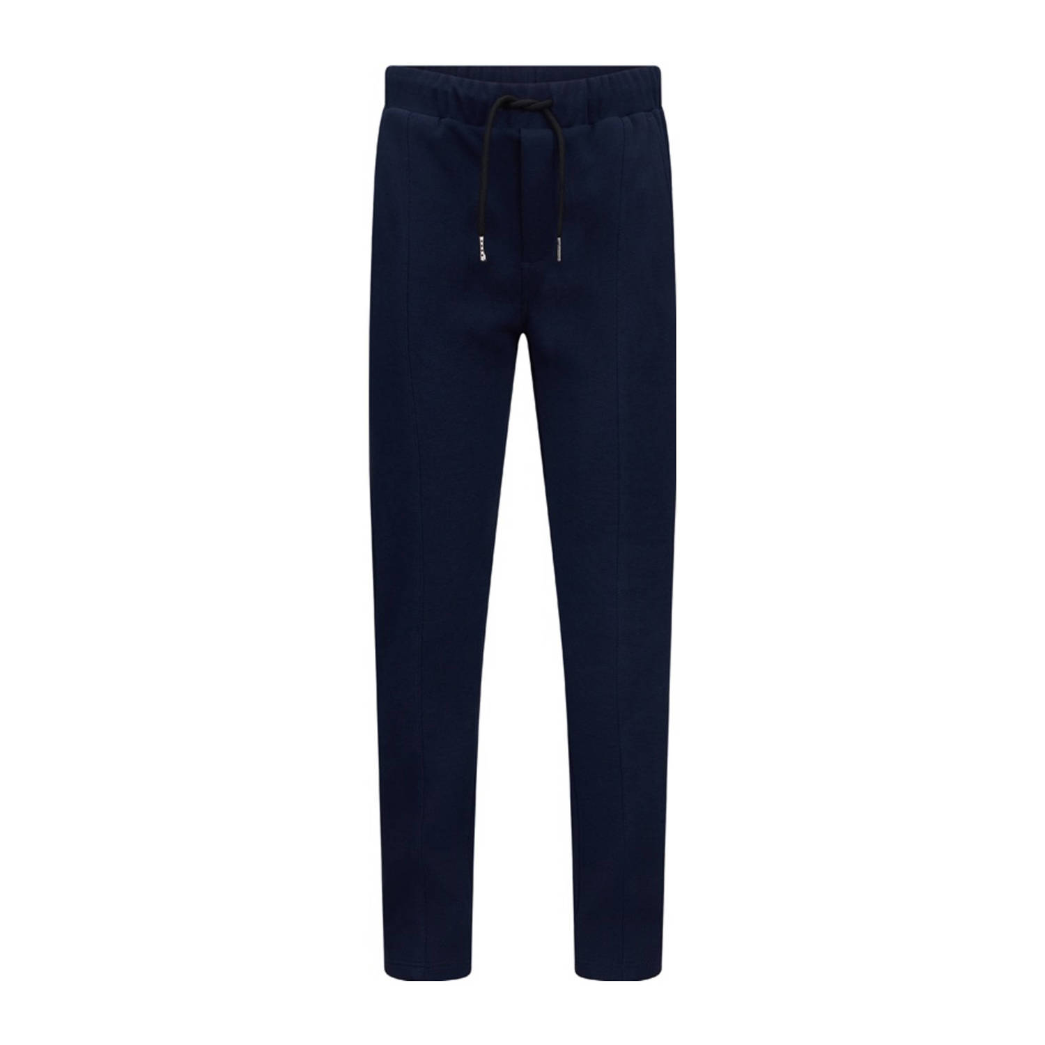 Retour Jeans straight fit broek Ferdi donkerblauw