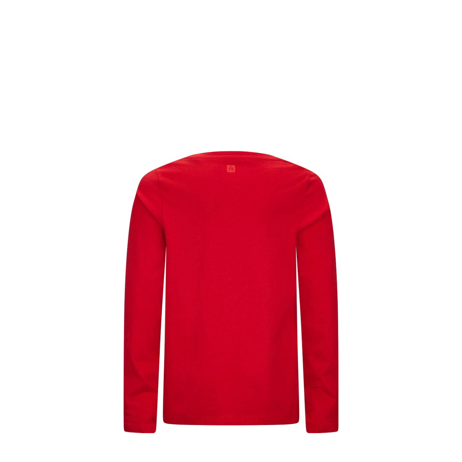 Retour Jeans longsleeve Nick met printopdruk felrood