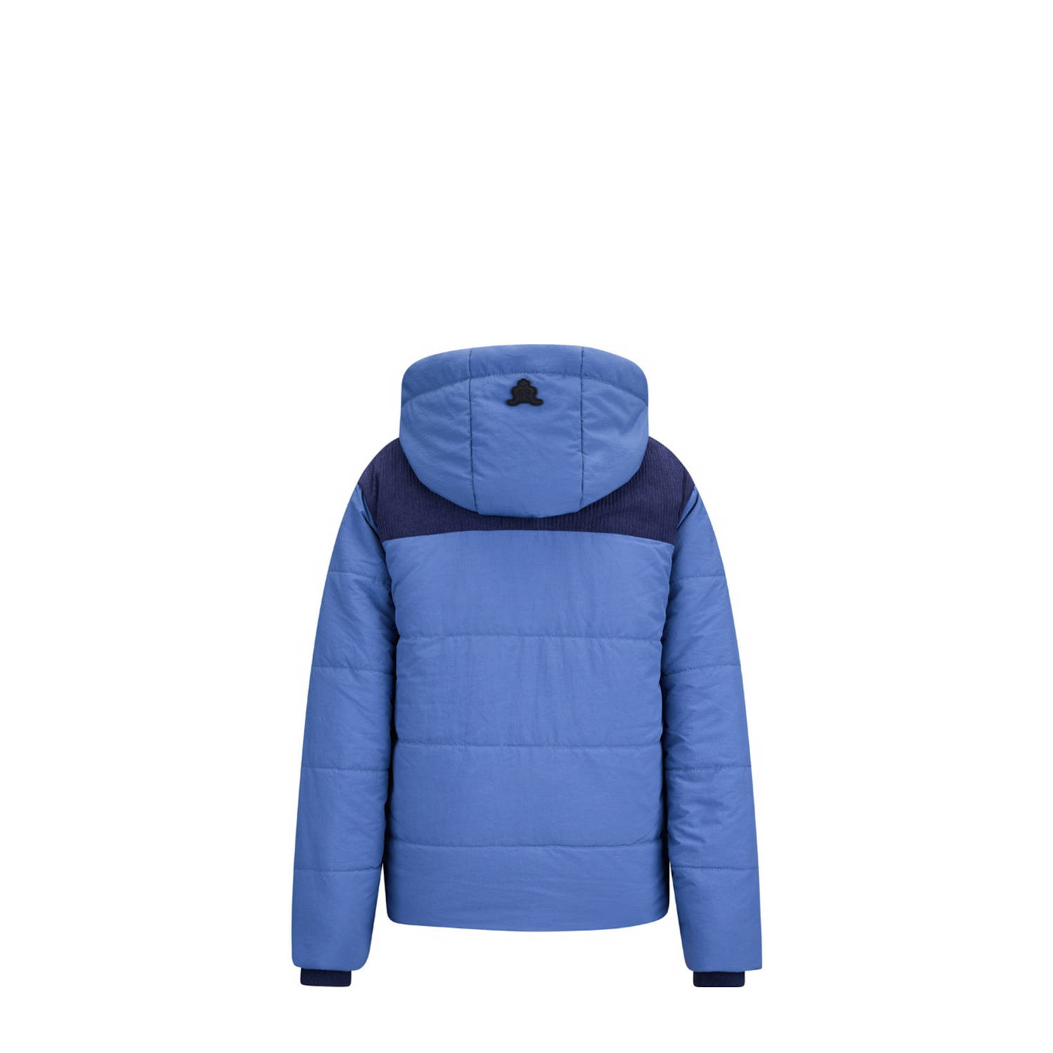 Retour Jeans gewatteerde winterjas Alex blauwgrijs