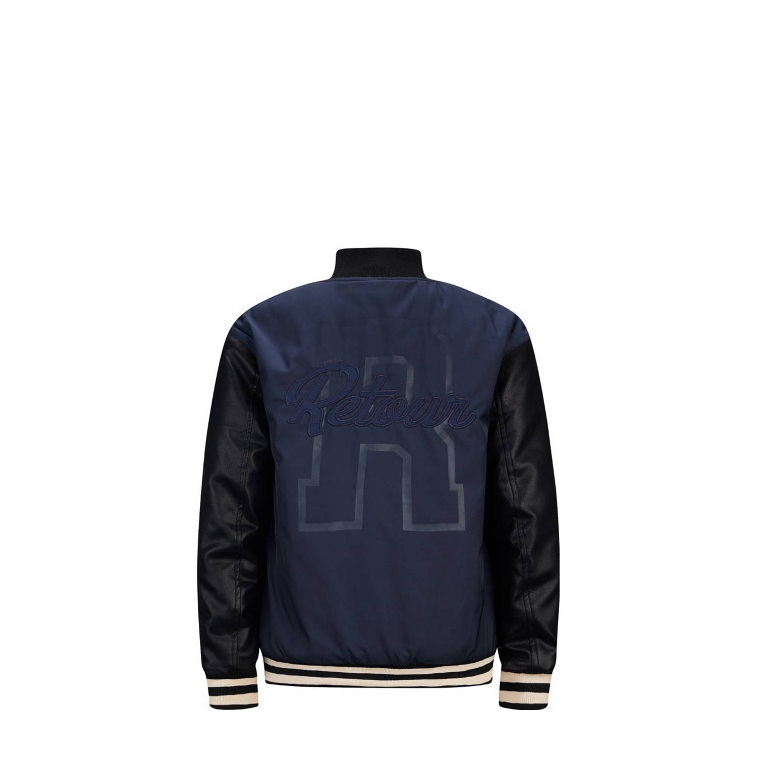 Retour Jeans bomberjack winter Barry donkerblauw zwart
