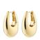 PILGRIM gold plated oorbellen Autumn