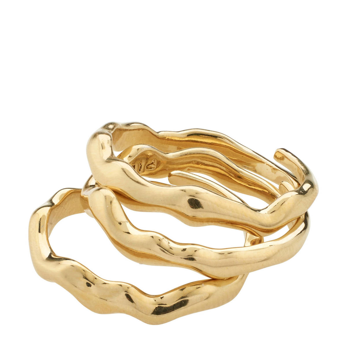 Pilgrim - Iris Ring Gold-plated 122612004 - Gold Plated