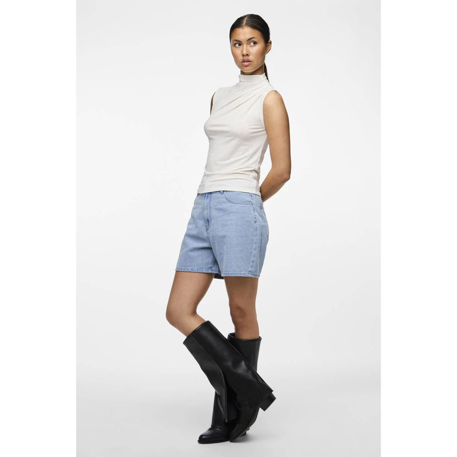 PIECES top PCMADISON ecru