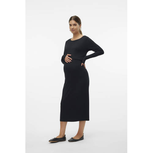 MAMALICIOUS zwangerschapsjurk MLBRYNNA JUNE zwart afbeelding