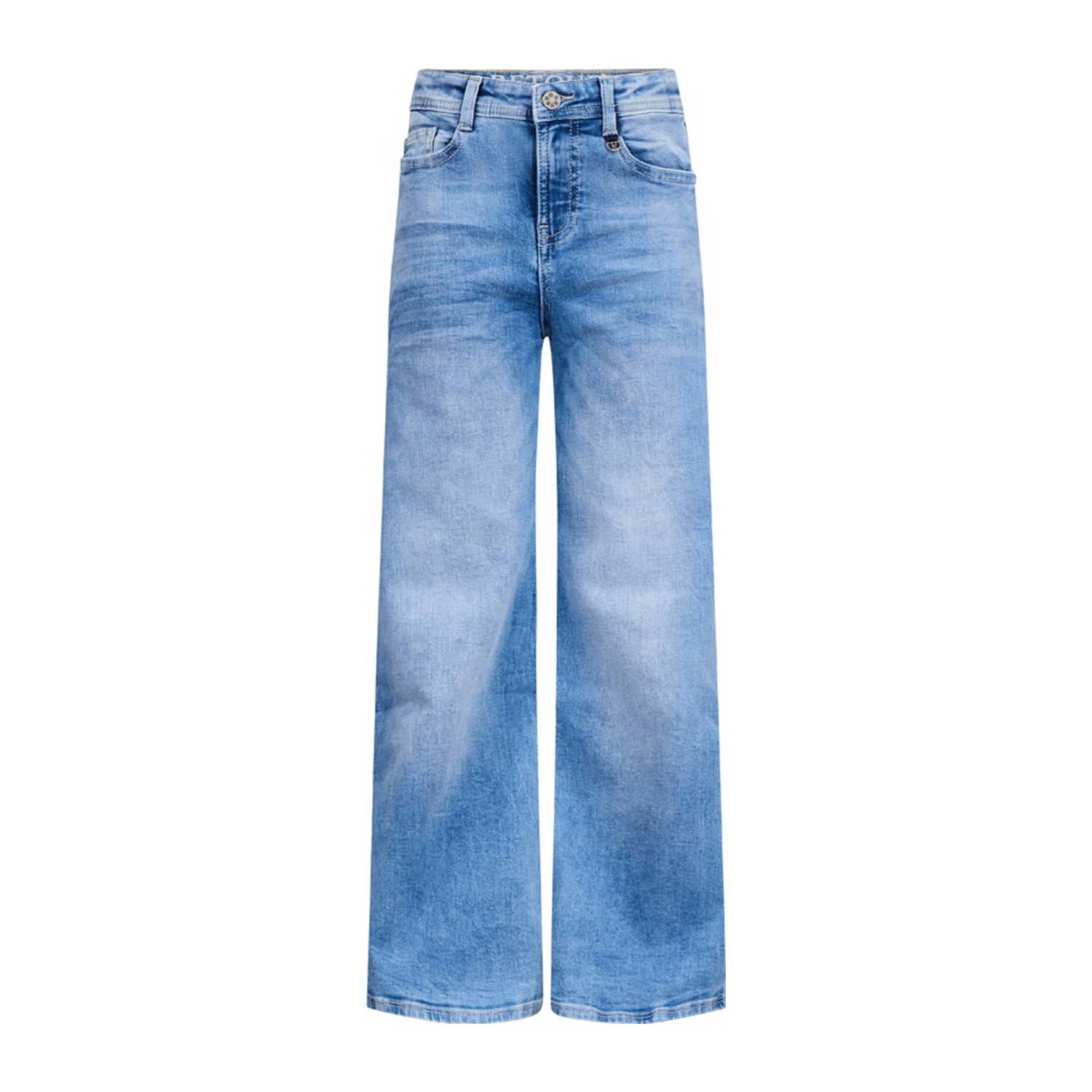 Retour Jeans wide leg jeans Skoura medium blue denim