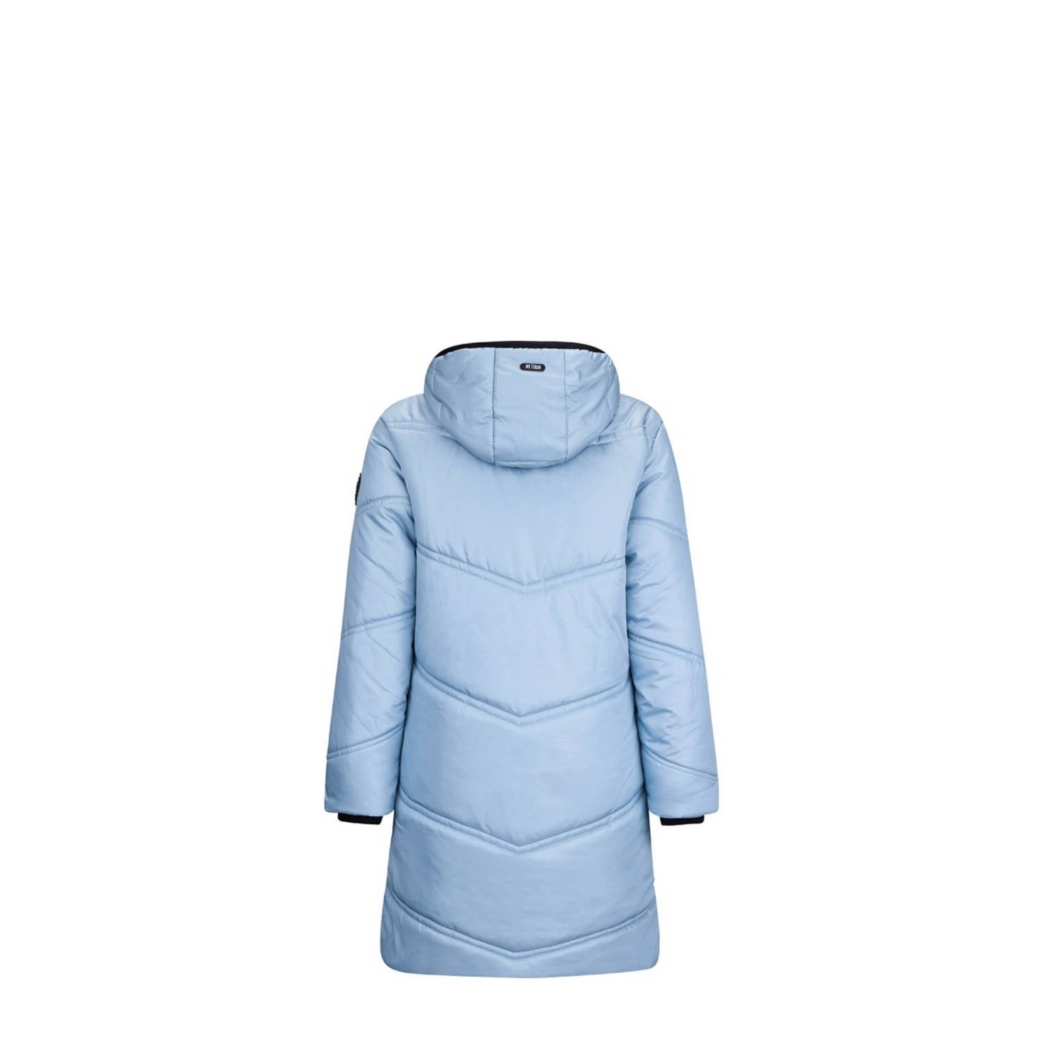 Retour Jeans gewatteerde winterjas Bzou lichtblauw