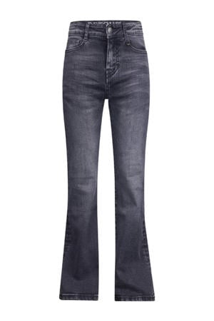 high waist flared jeans Sidi flare medium grey denim