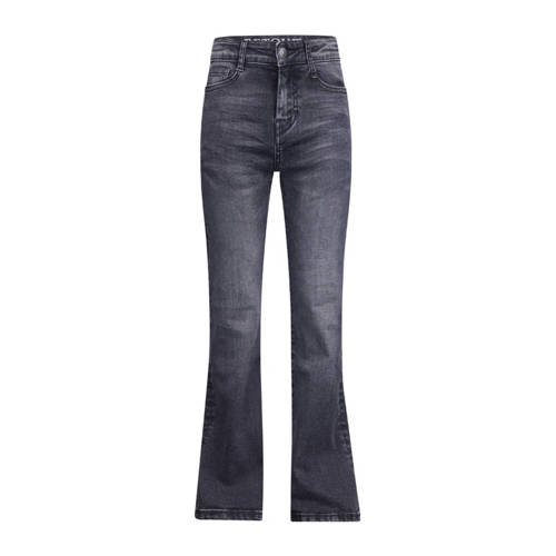 Retour Jeans high waist flared jeans Sidi flare medium grey denim afbeelding