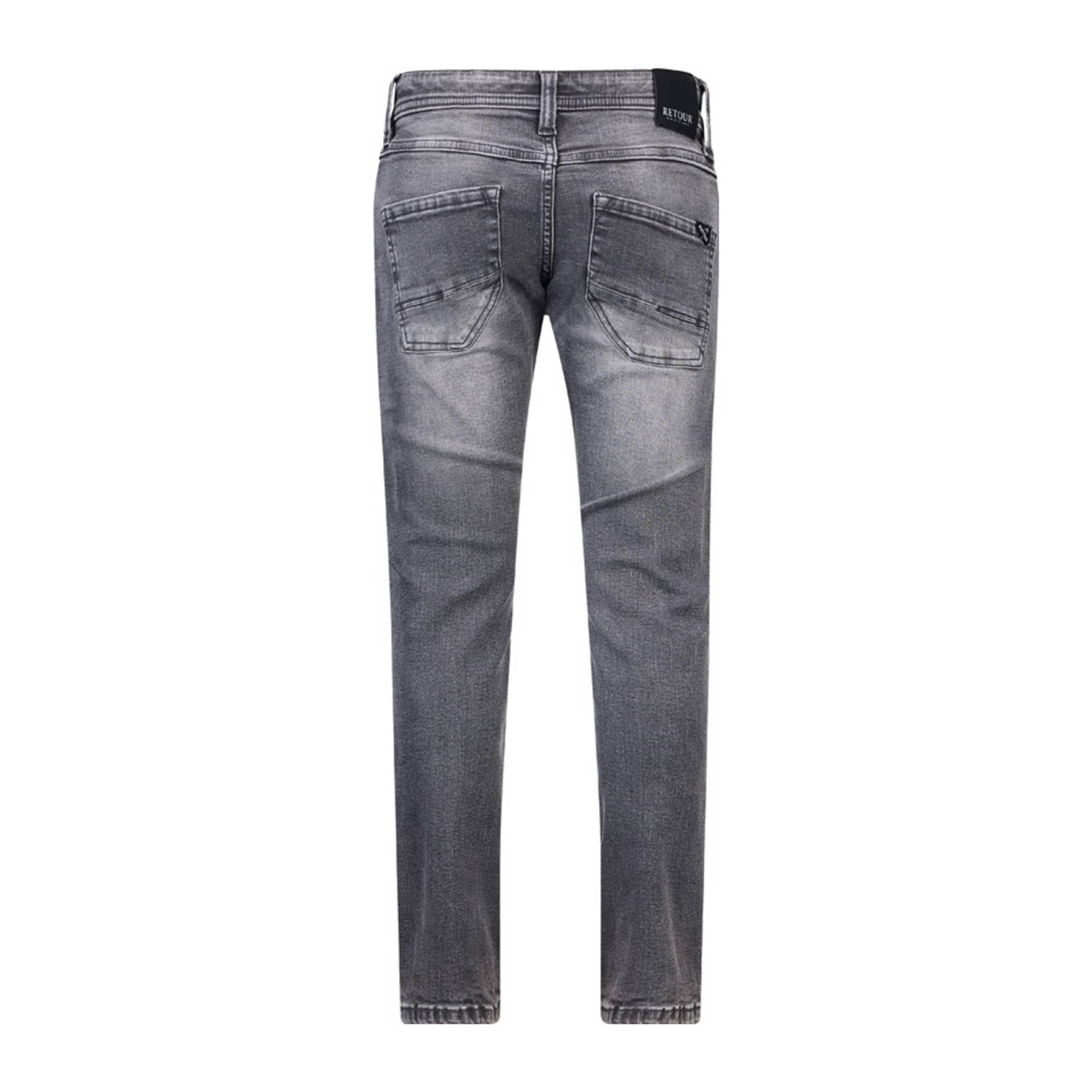 Retour Jeans straight leg jeans Sivar medium grey denim