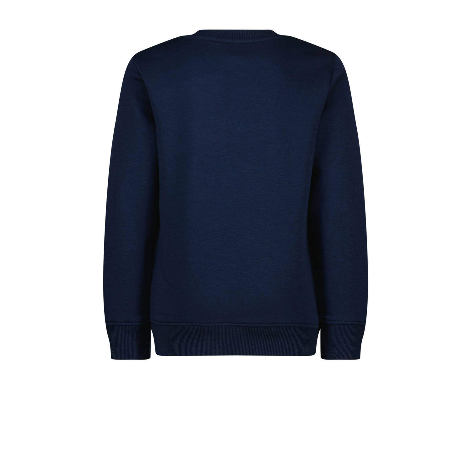Vingino sweater Basic met printopdruk donkerblauw