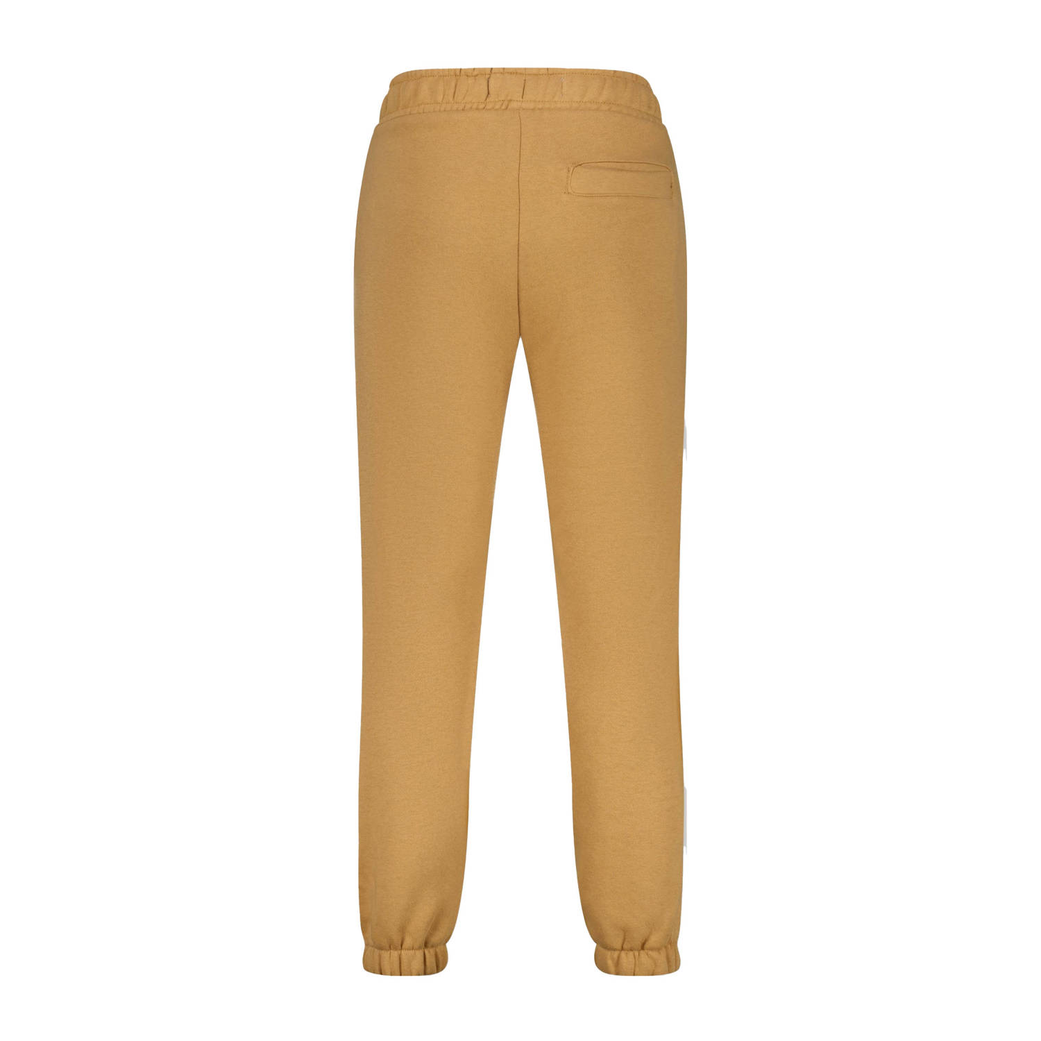 Vingino tapered fit joggingbroek Basic met printopdruk zand