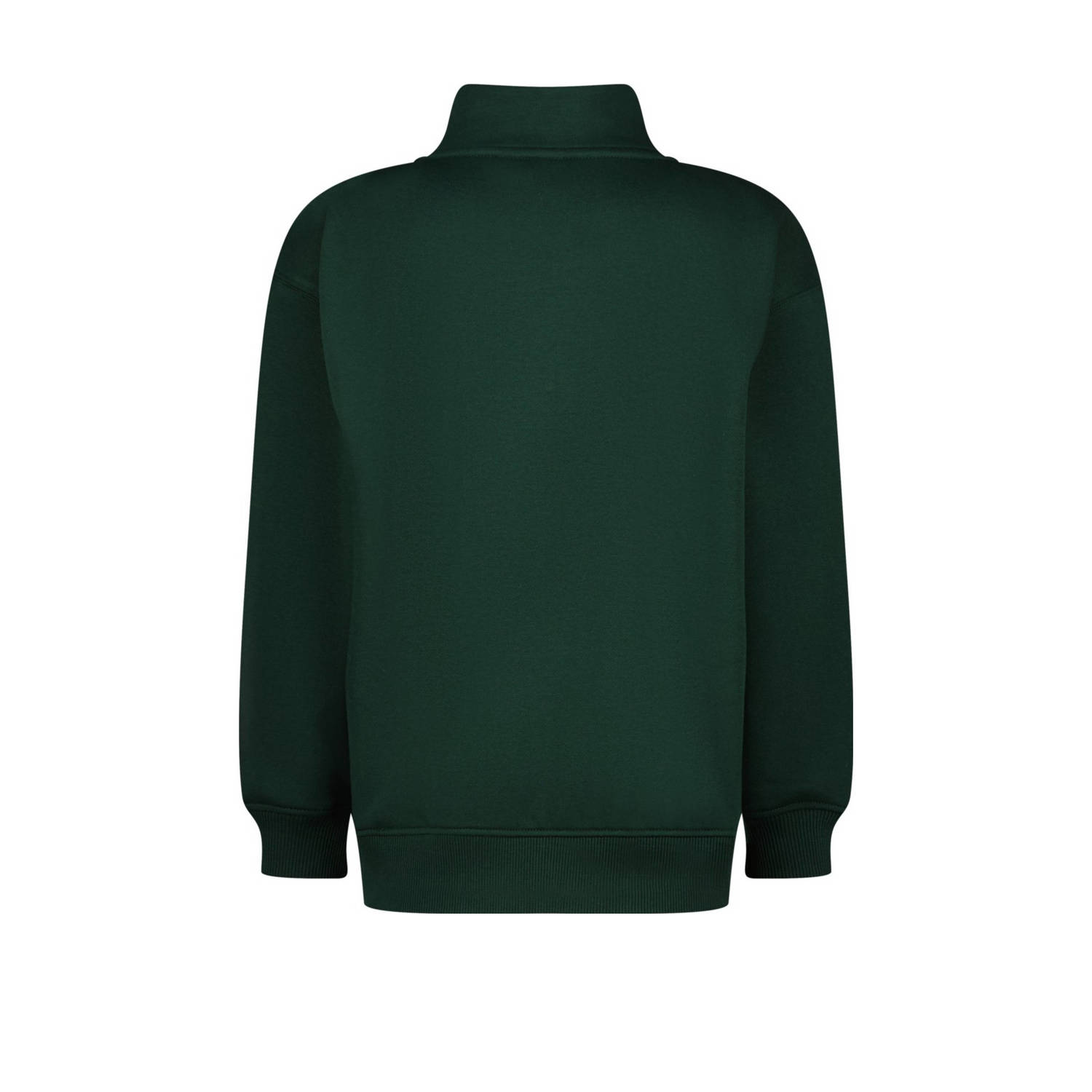 Vingino sweater Basic met printopdruk donkergroen