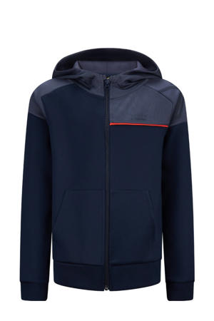 sweatvest Athlete donkerblauw/blauw