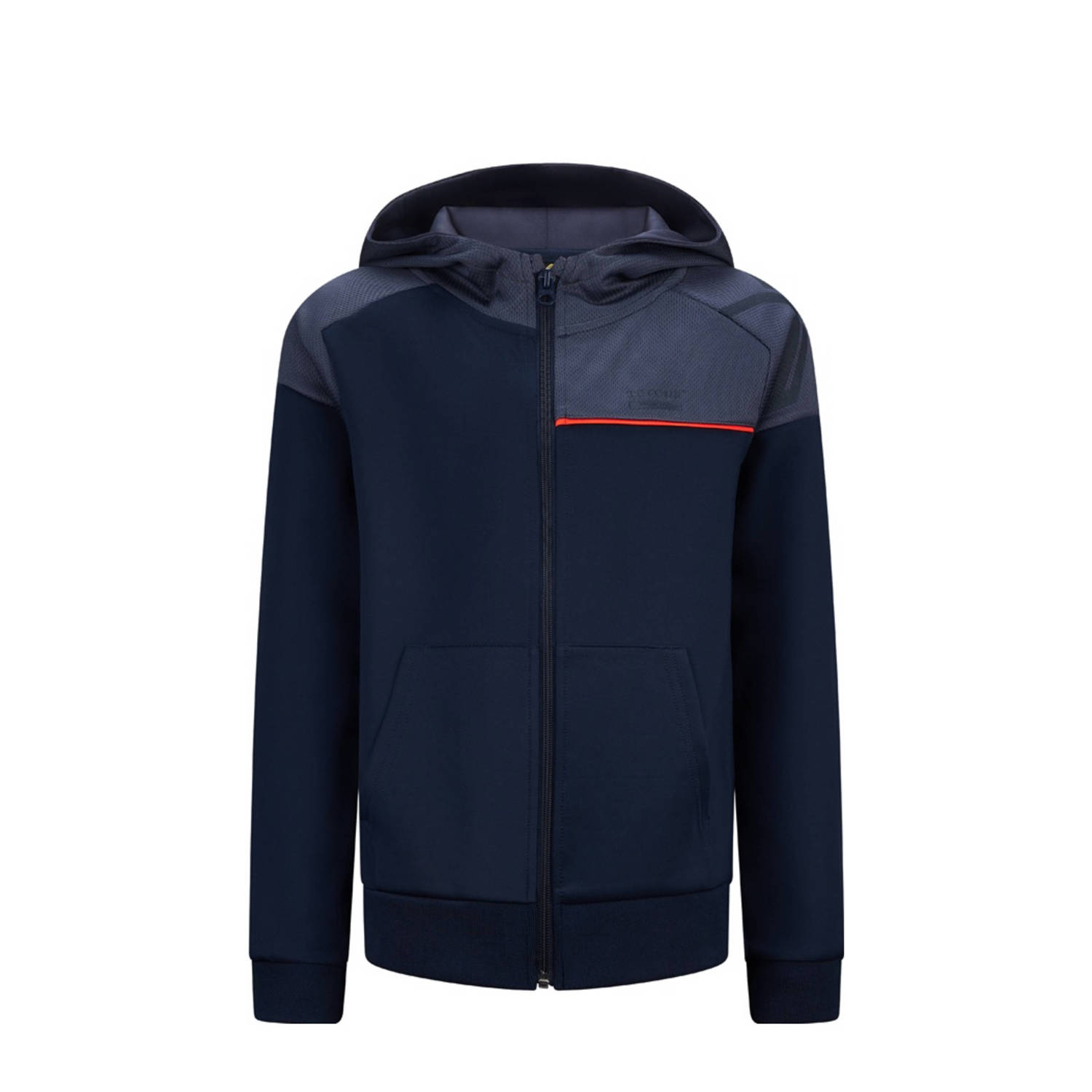 Retour Jeans Retour Performance sweatvest Athlete donkerblauw blauw