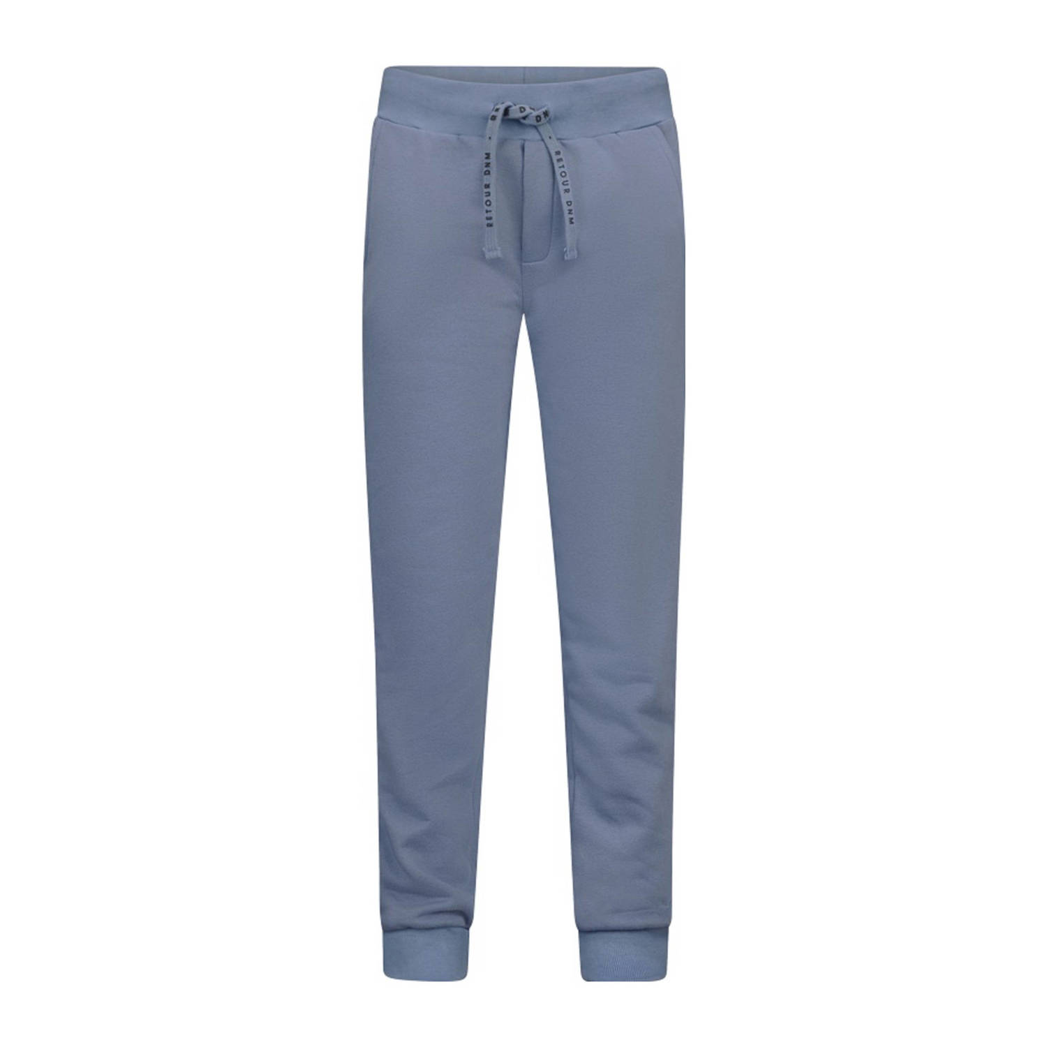 Retour Jeans regular fit joggingbroek Dean zachtblauw