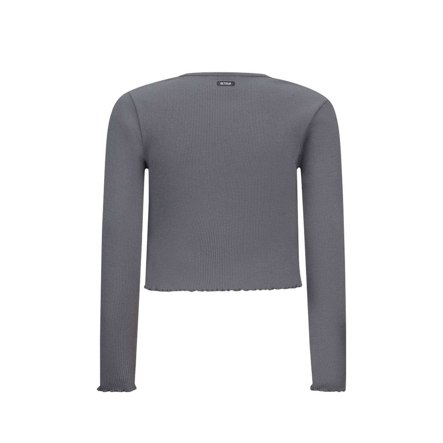 Retour Jeans longsleeve Ida staalgrijs