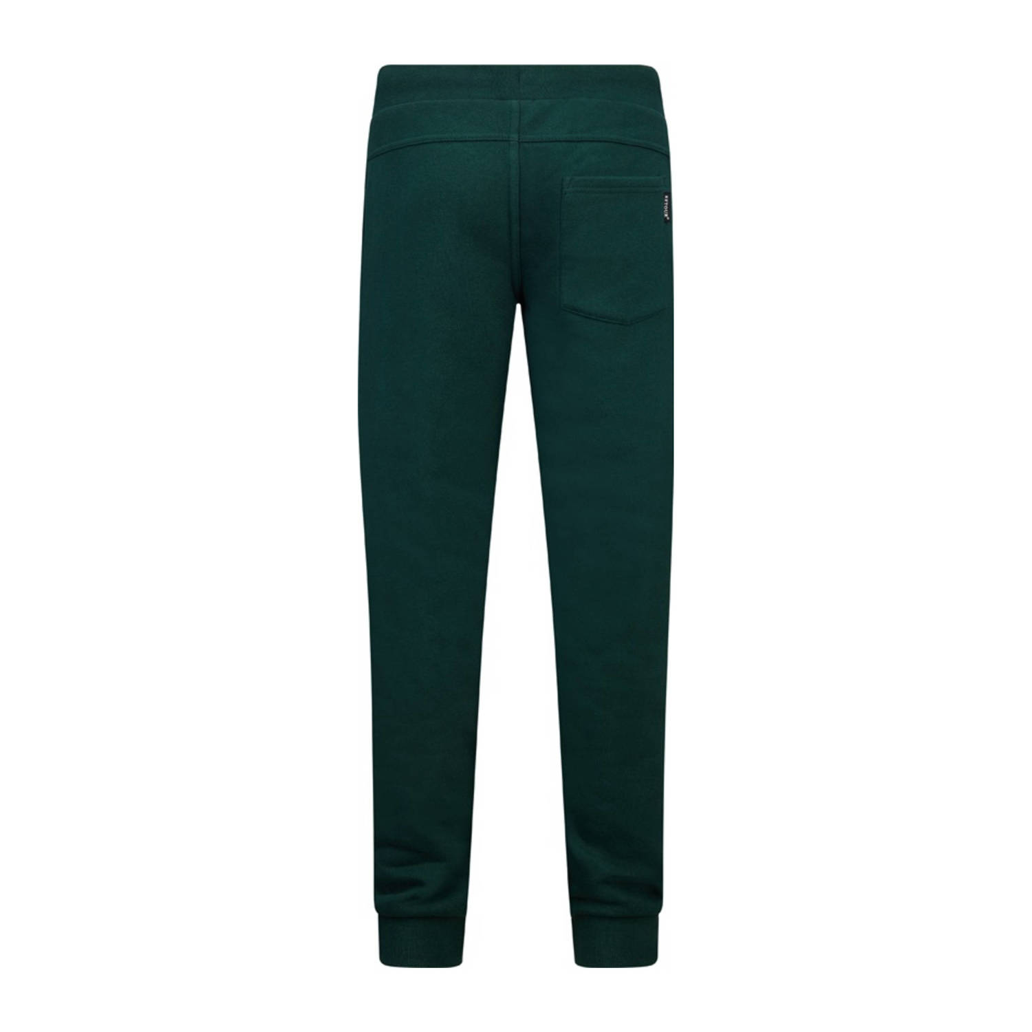 Retour Jeans regular fit joggingbroek Dean donkergroen