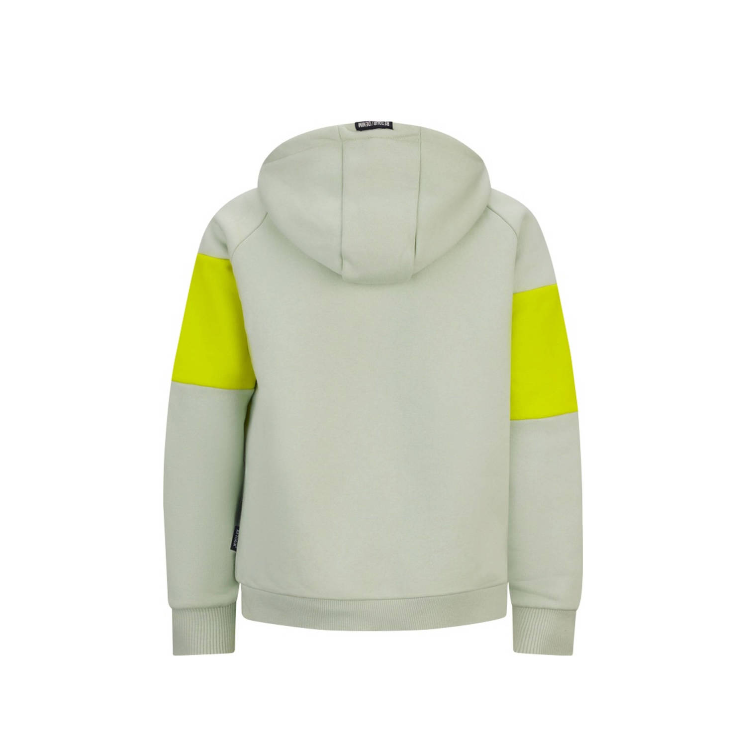 Retour Jeans hoodie Rick zachtgroen neon geel