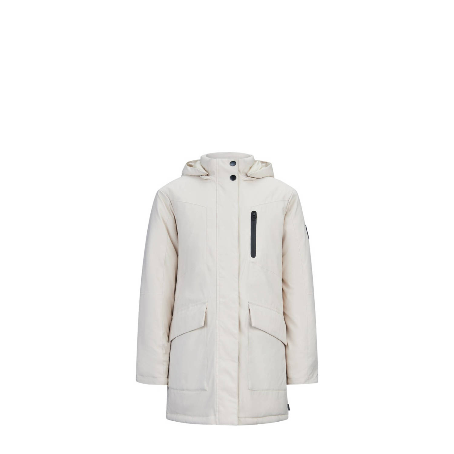 Retour Jeans gewatteerde winterjas Silke offwhite