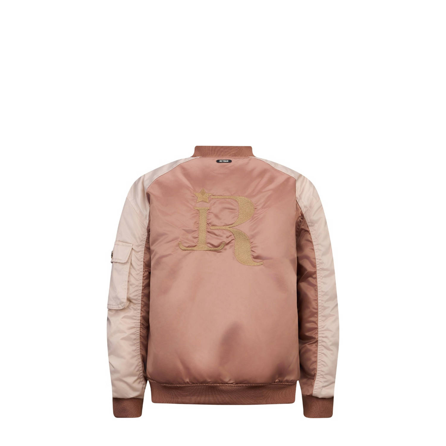 Retour Jeans bomberjack Tatum lichtbruin beige