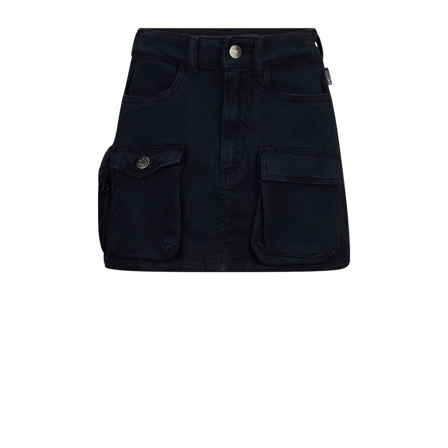 Retour Jeans cargo rok zwart