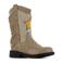 Shoesme suède cowboylaarzen taupe