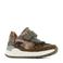 Shoesme leren sneakers brons/zwart