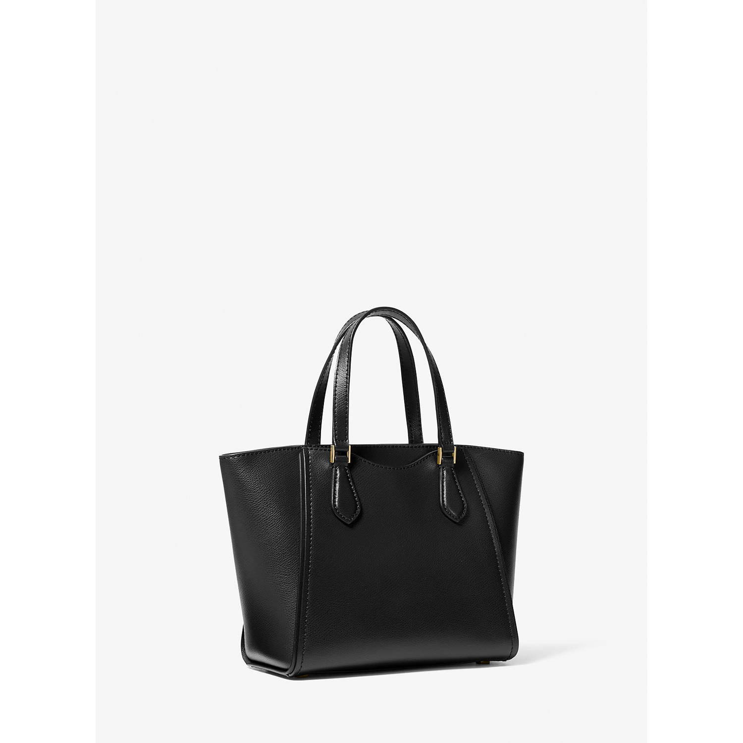 Michael Kors leren handtas Taryn zwart