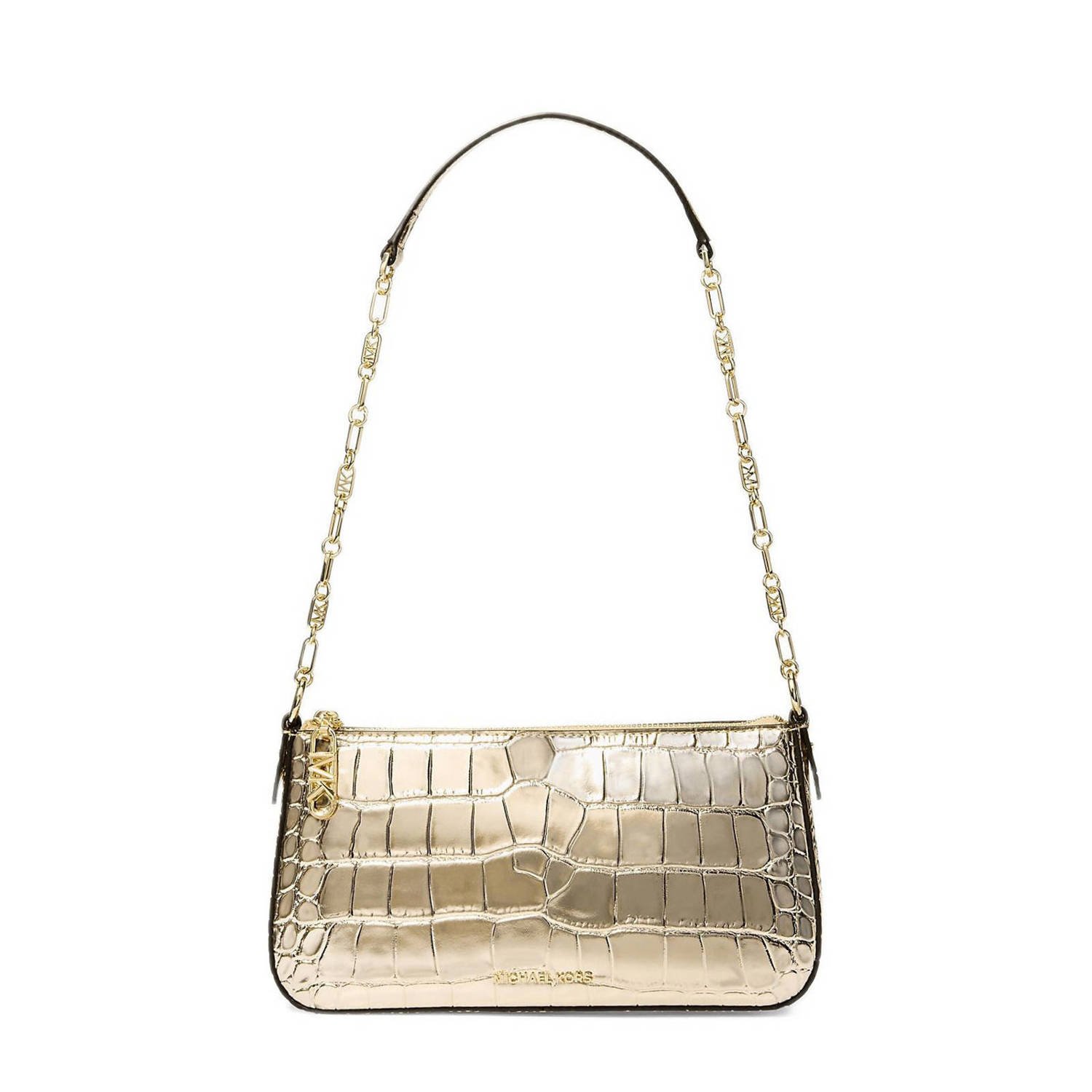 Michael Kors Pochettes Empire Medium Chain Pouchette in goud