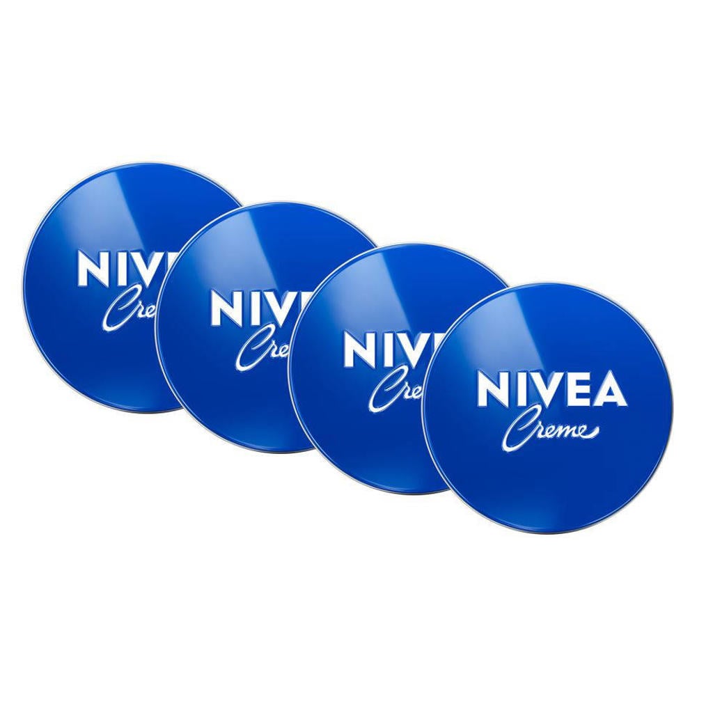 NIVEA Blik crème - voordeelverpakking - 4 x 150 ml