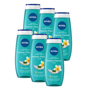 Hawaii Flower & Oil douchegel - voordeelverpakking - 6 x 250 ml