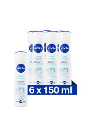 Deodorant Spray Fresh Natural 150 ml Multiverpakking