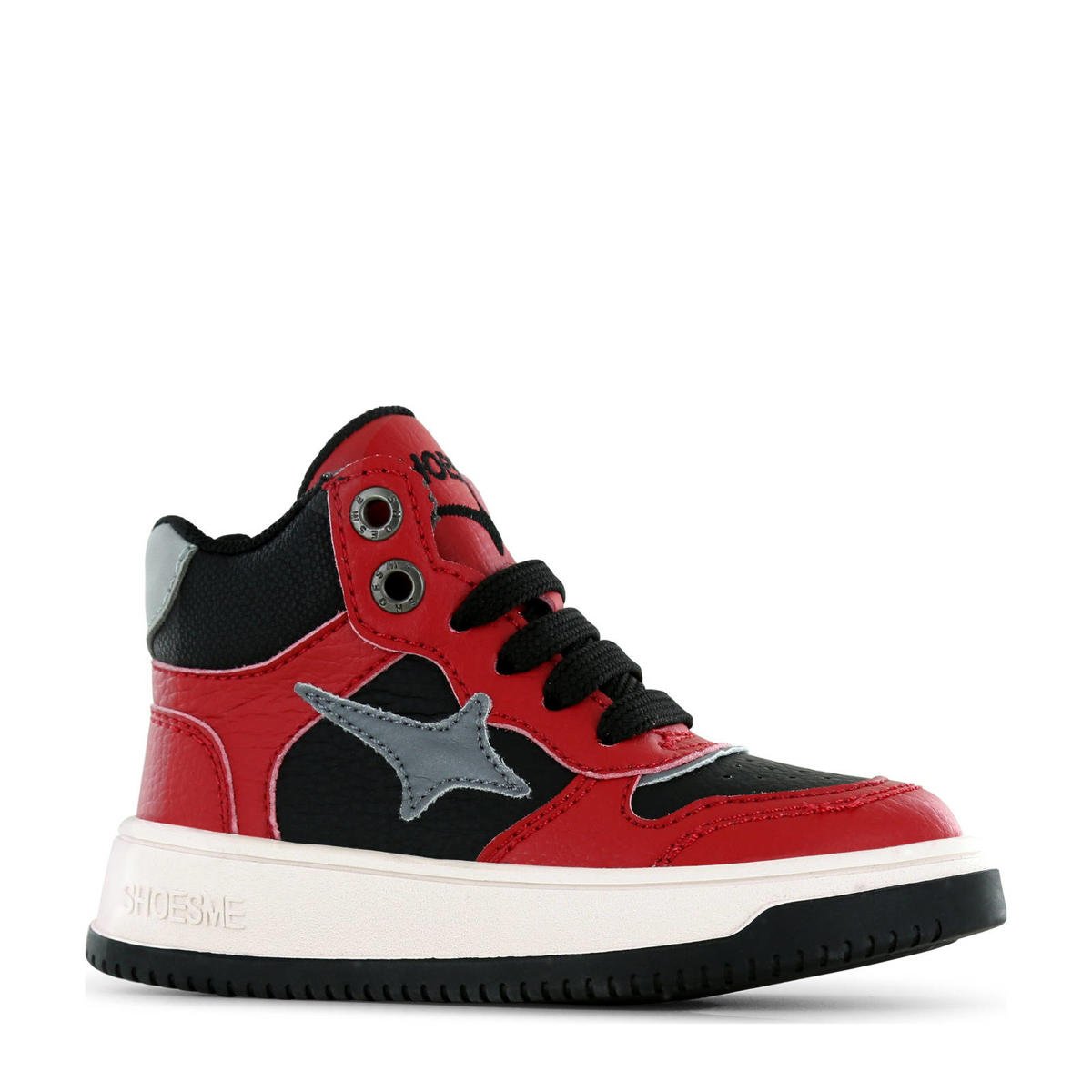 Shoesme sneakers zwart/rood kopen? Morgen in huis wehkamp