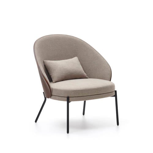 Kave Home fauteuil Eamy - Taupe
